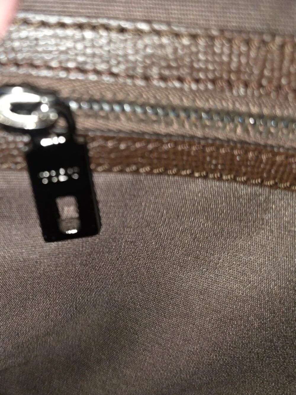 Tod's Cross-Grain Brown Leather Briefcase